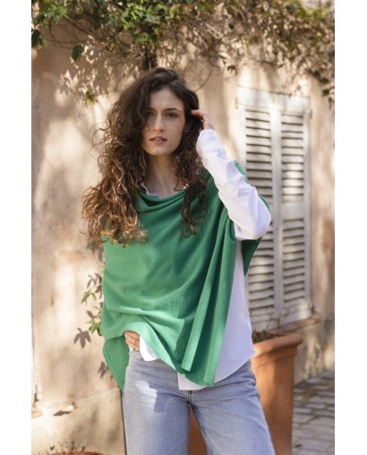 Poncho 100% cashmere
