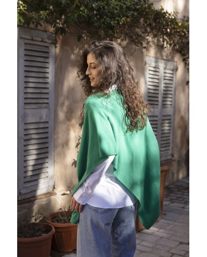 Poncho 100% cashmere