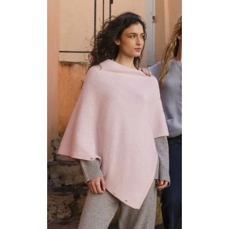 Echarpe à boutons 100% cashmere