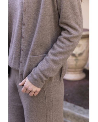 Pull droit ras du cou