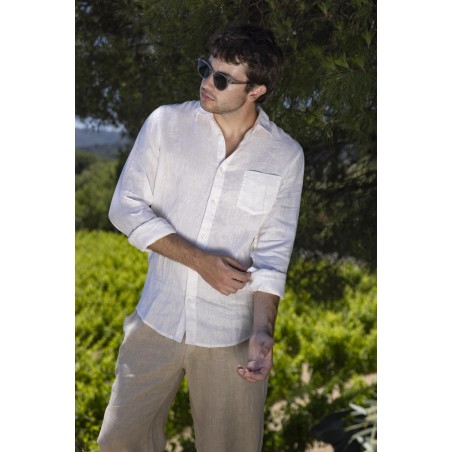 chemise lin classique
