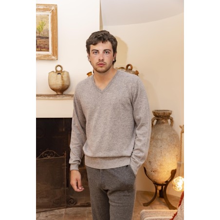 Pantalon cachemire homme