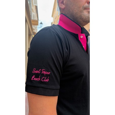 Polo noir rose